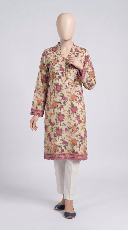 Antique Garden Floral Print Kurta — view 2
